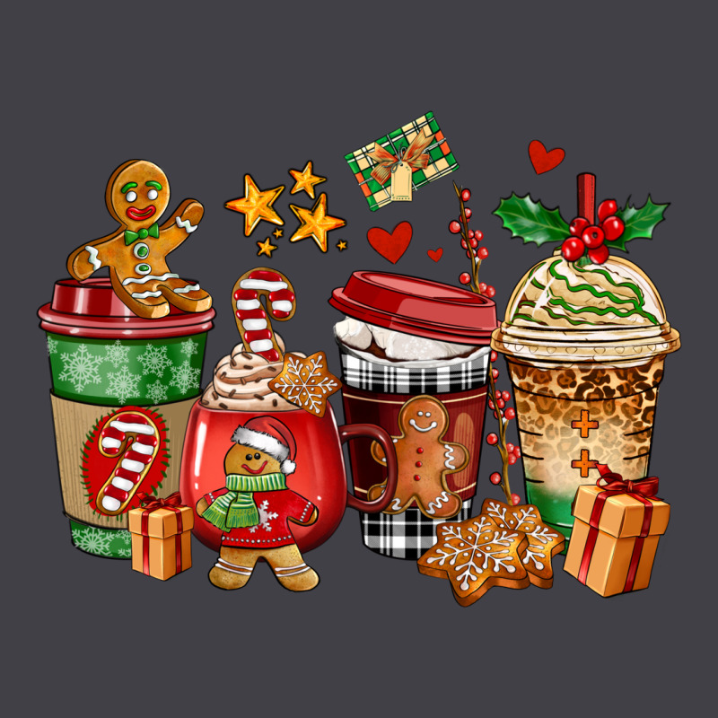 Christmas Cookie Coffee Cups Heavyweight Hoodie by AdoDesignShop | Teevron