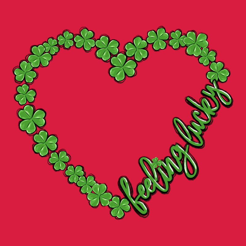 Shamrock Heart Felling Lucky Premium Hoodie by MaliasSmallBusiness | Teevron