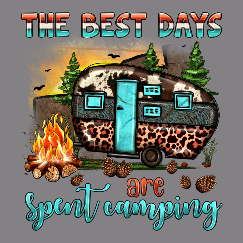 The Best Days Are Spent Camping Heavyweight Hoodie by JahusDesignShop | Teevron