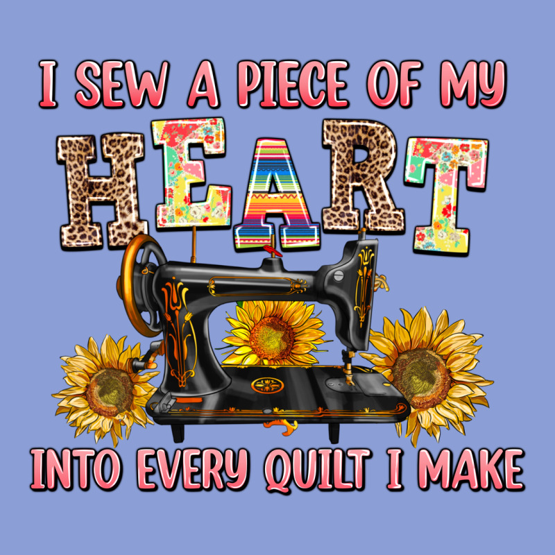 I Sew A Piece Of My Heart Into Every Quilt I Make Long Sleeve Tee by AdoDesignShop | Teevron