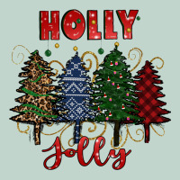 Holly Jolly Christmas Trees Zipper Hoodie | Teevron