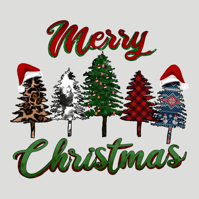 Merry Christmas Trees Zipper Hoodie by RanaPortraitStore | Teevron