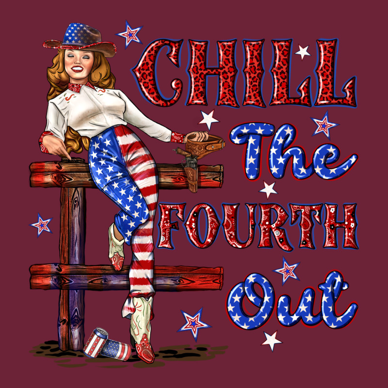 Chill The Fourth Out 4th July Long Sleeve Tee by texasbilliewilder | Teevron
