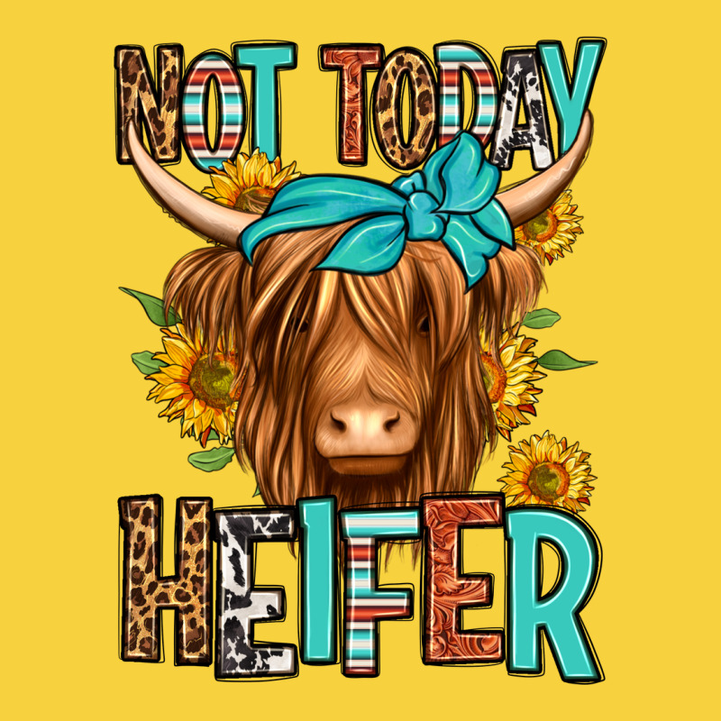 Not Today Heifer Long Haired Cow Premium Sweatshirt by Jasminsmagicworld | Teevron
