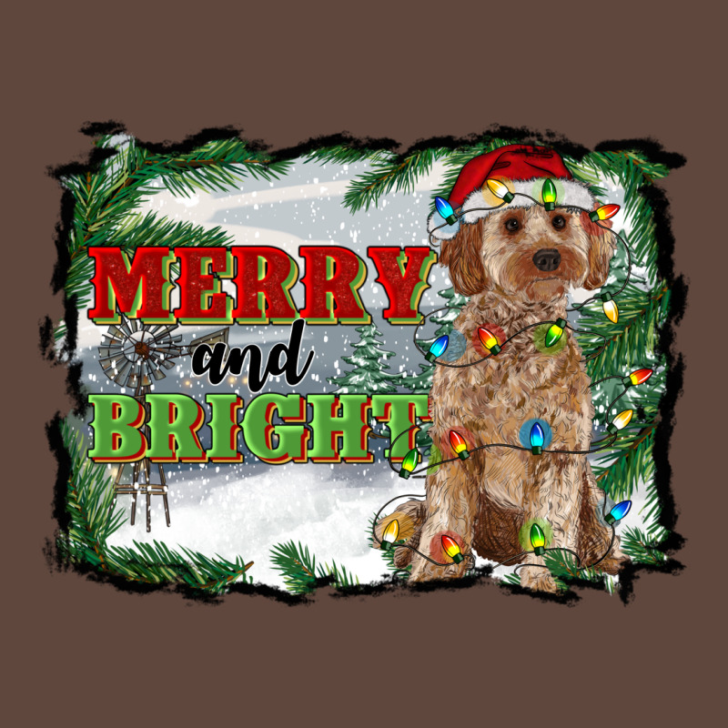 Merry And Bright Cockapoo Classic Tee by RanaPortraitStore | Teevron