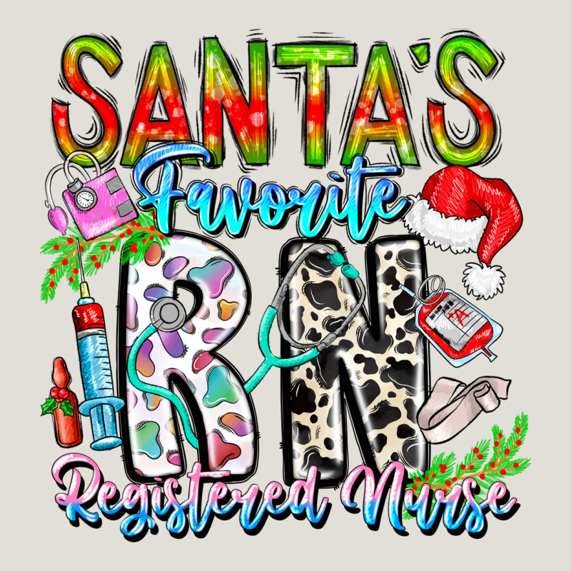 Santa's Favorite Rn Registered Nurse Heavy Core Tee by CowhideDigitalArt | Teevron
