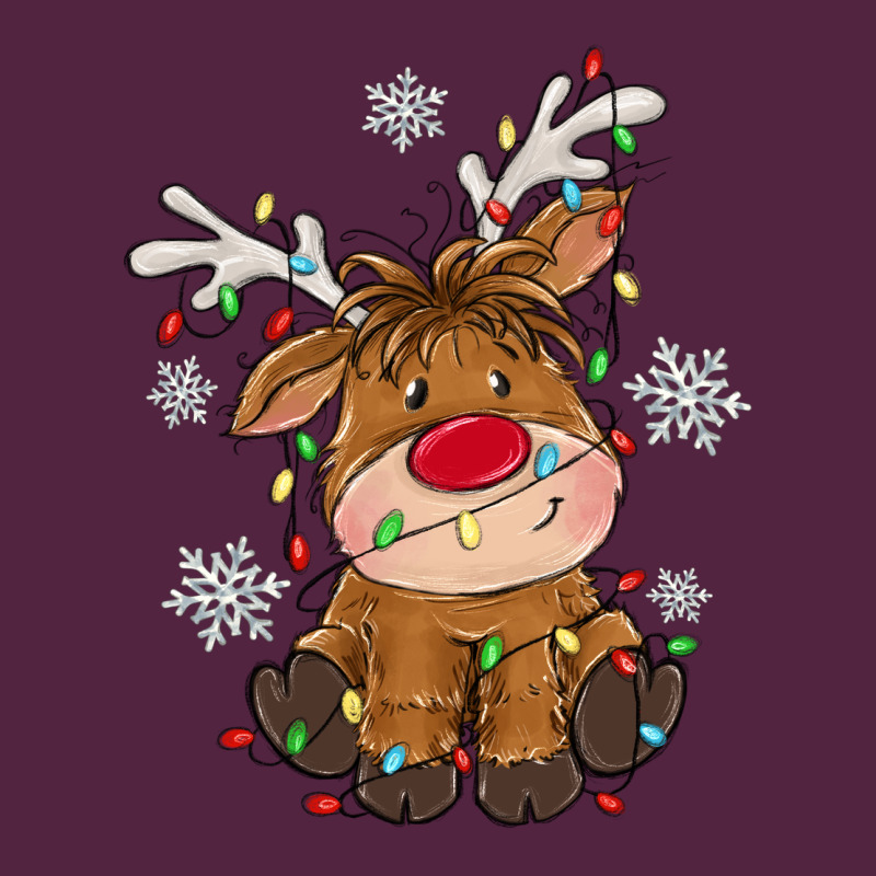 Christmas Reindeer Urban Hoodie by MaliasSmallBusiness | Teevron