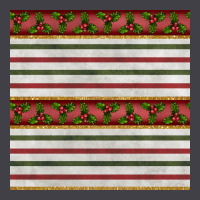 Christmas Mistletoe And Stripes Seamless Pattern Heavyweight Hoodie | Teevron