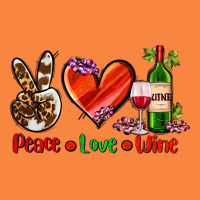 Peace Love Wine Premium Sweatshirt | Teevron