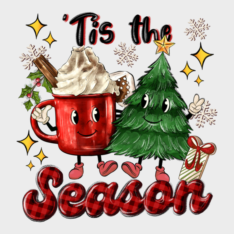 'tis The Season With Christmas Tree And Hot Cocoa Urban Hoodie by MaliasSmallBusiness | Teevron