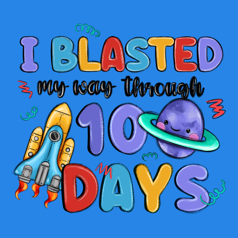 I Blasted My Way Through 100 Days Premium Hoodie by MaliasSmallBusiness | Teevron