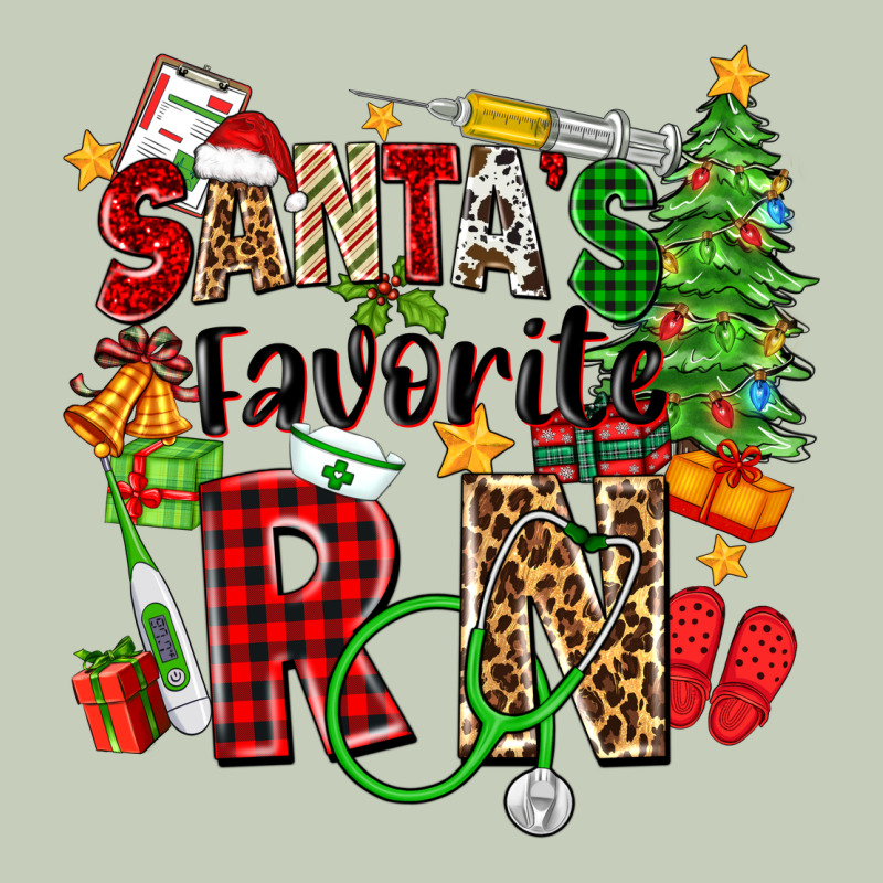 Santa's Favorite Rn Long Sleeve Tee by Zillion Design Studio | Teevron