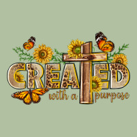 Created With A Purpose With Sunflower And Butterfl Urban Hoodie | Teevron