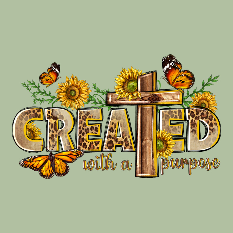 Created With A Purpose With Sunflower And Butterfl Urban Hoodie by NancyCooperArtShop | Teevron
