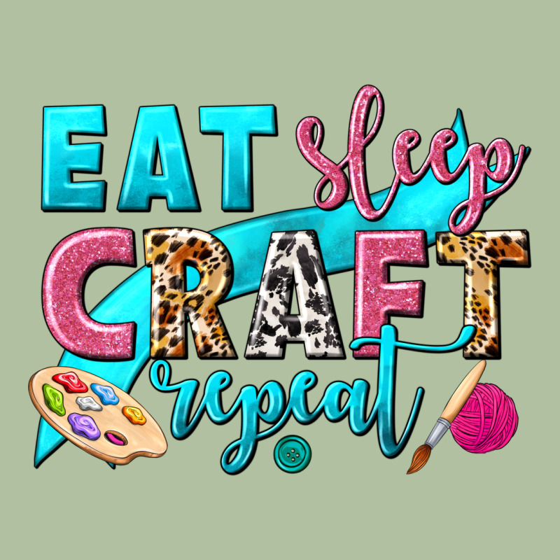 Eat Sleep Craft Repeat Urban Hoodie by NancyCooperArtShop | Teevron