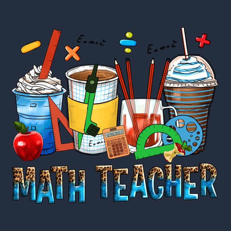 Math Teacher Coffee Cups Zipper Hoodie by Zillion Design Studio | Teevron