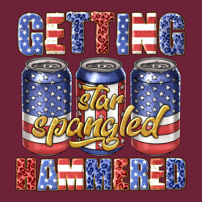 Getting Star Spangled Hammared Long Sleeve Tee by texasbilliewilder | Teevron