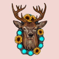 Deer Gemstone Sunflower Premium Sweatshirt | Teevron