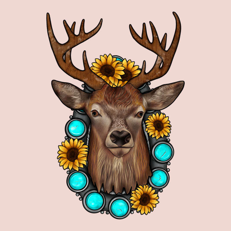 Deer Gemstone Sunflower Premium Sweatshirt by JahusDesignShop | Teevron