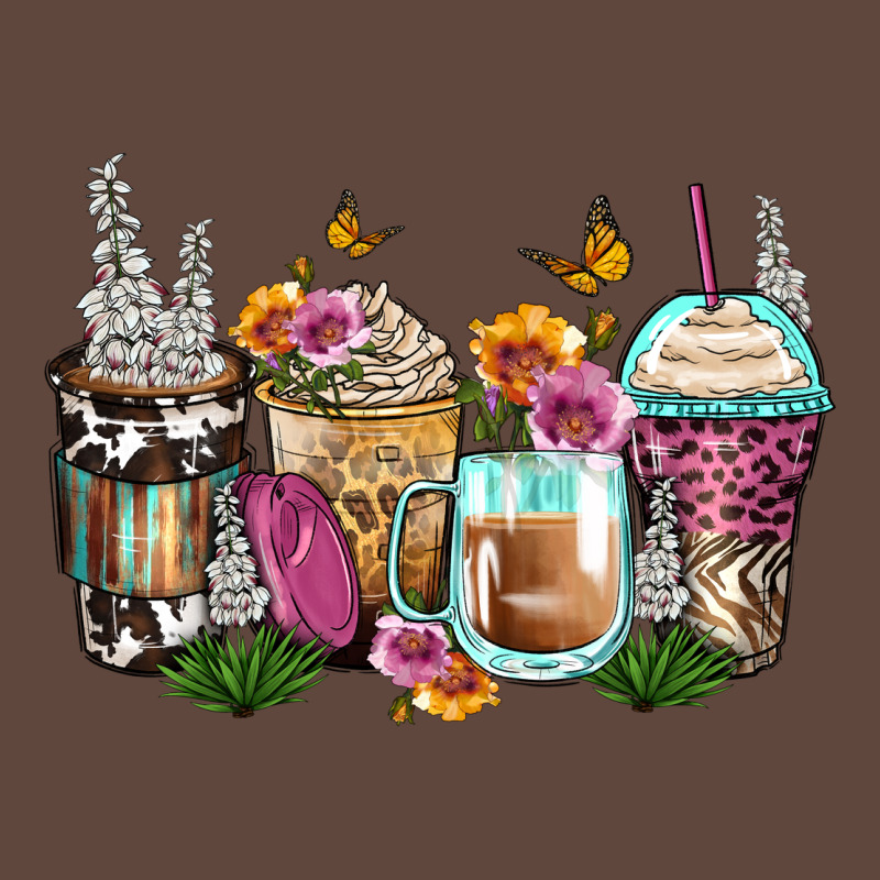 Floral Coffee Cups Classic Tee by Zillion Design Studio | Teevron