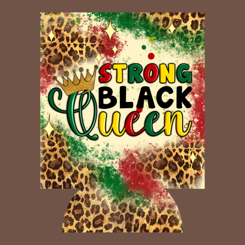 Strong Black Queen 12 Oz Can Cooler (regular) Premium Sweatshirt by Artiststas | Teevron