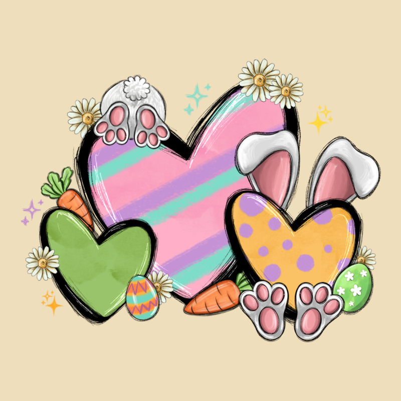 Easter Hearts Premium Hoodie by MaliasSmallBusiness | Teevron