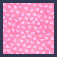 Valentines Day Heart Seamless Pattern Heavyweight Hoodie | Teevron