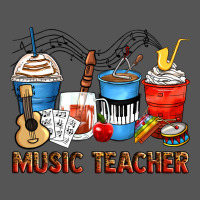 Music Teacher Coffee Cups Zipper Hoodie | Teevron