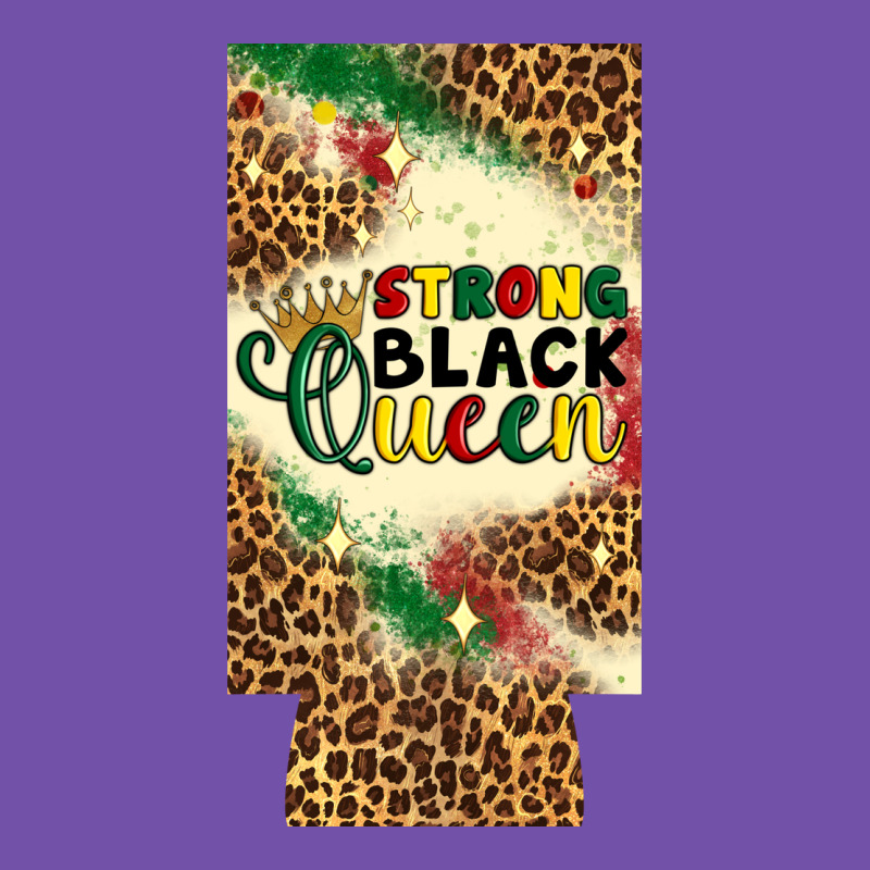 Strong Black Queen 12 Oz Can Cooler (slim) Premium Sweatshirt by Artiststas | Teevron
