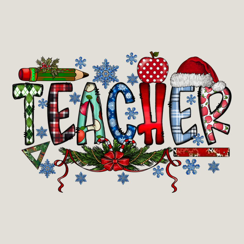 Teacher Christmas Heavy Core Tee by CowhideDigitalArt | Teevron
