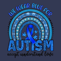 We Wear Blue For Autism Accept Understand Love Heavyweight Hoodie | Teevron