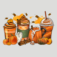 Pumpkin Spice Latte Coffee Cups Zipper Hoodie | Teevron