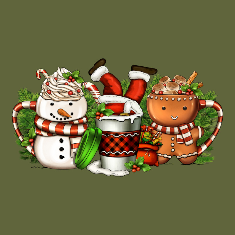 Christmas Coffee Cups Classic Tee by FaDigitalArtStudio | Teevron
