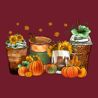 Fall Coffee Cups Zipper Hoodie | Teevron