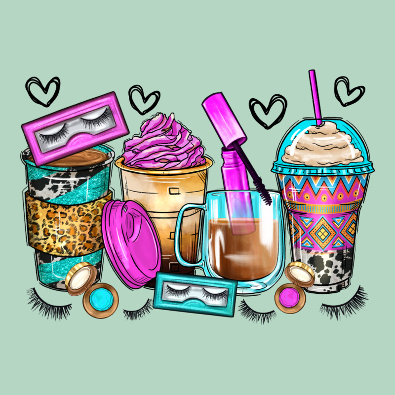 Eyelash Coffee Cups Classic Tee by Zillion Design Studio | Teevron