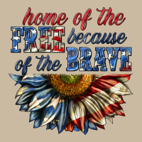 Home Of The Free Because Of The Brave Sunflower Bi Long Sleeve Tee | Teevron