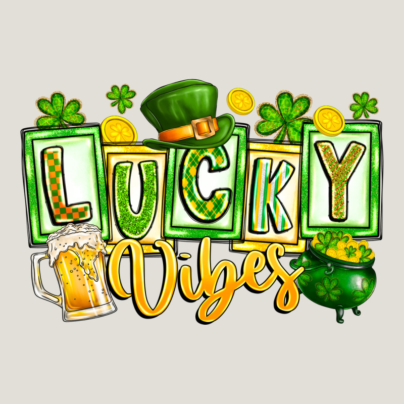 Lucky Vibes Heavy Core Tee by CowhideDigitalArt | Teevron