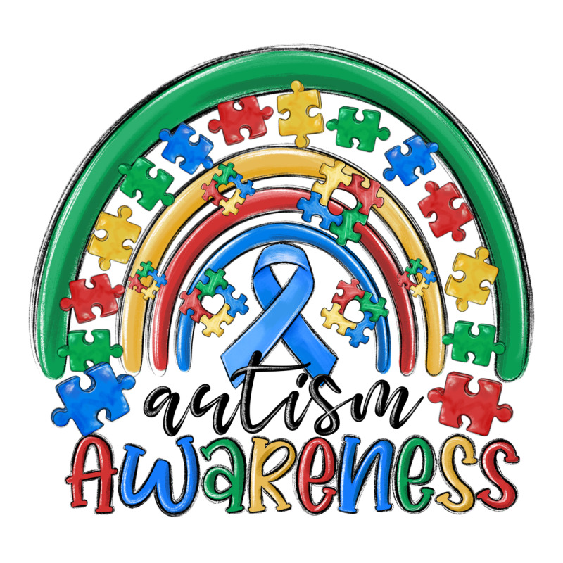 Autism Awareness Rainbow Premium Hoodie by MaliasSmallBusiness | Teevron