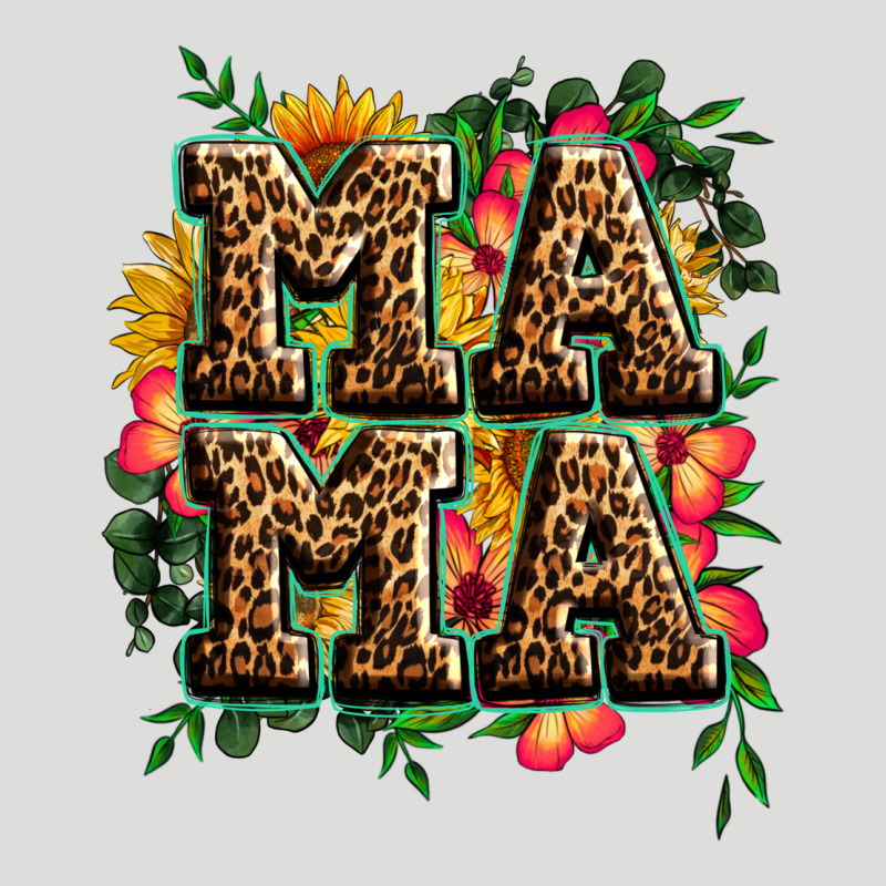 Floral Leopard Mama Zipper Hoodie by Zillion Design Studio | Teevron