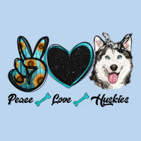 Peace Love Huskies Classic Tee | Teevron