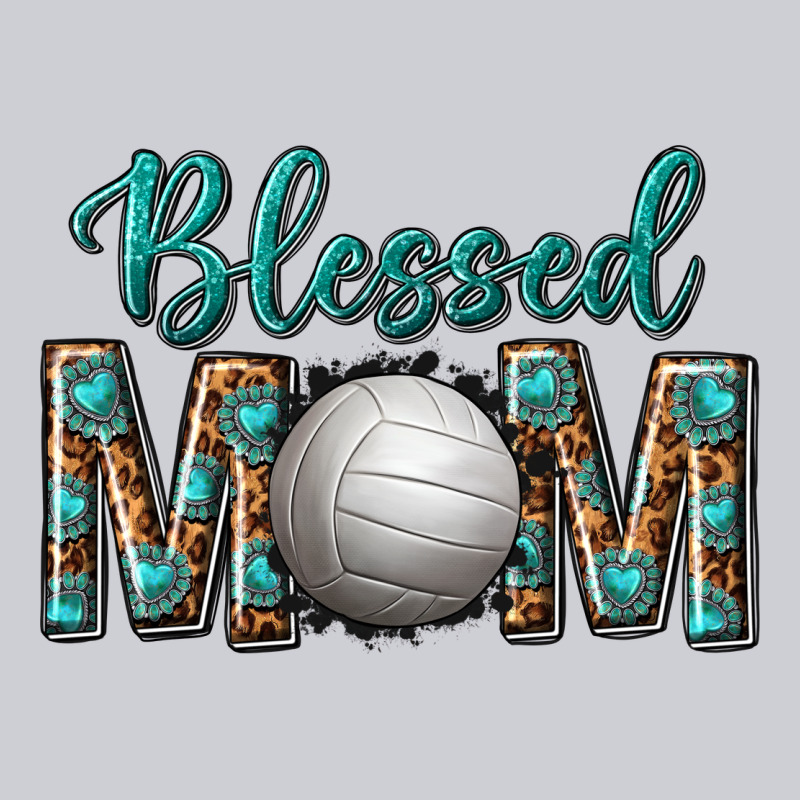 Western Blessed Mom With Volleyball Classic Tee by texasbilliewilder | Teevron