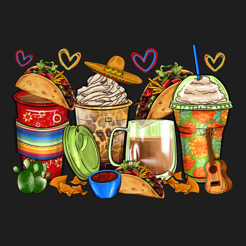Tacos Coffee Cups Classic Tee by Zillion Design Studio | Teevron