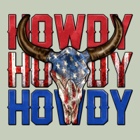 Howdy Howdy Howdy 4th Of July Bull Skull Billie Wi Long Sleeve Tee | Teevron