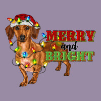 Merry And Bright Dachshund Classic Tee | Teevron