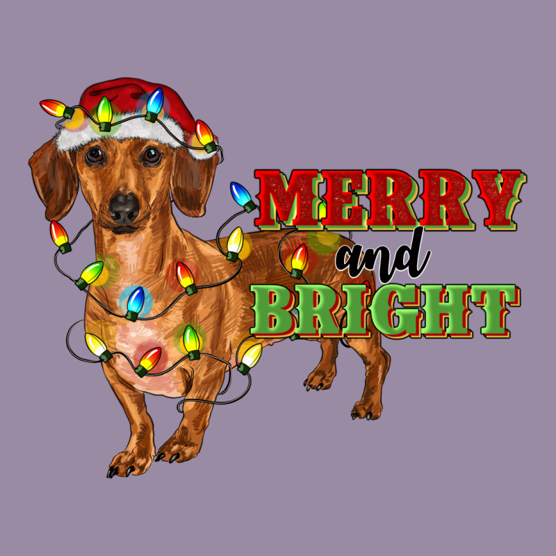 Merry And Bright Dachshund Classic Tee by RanaPortraitStore | Teevron