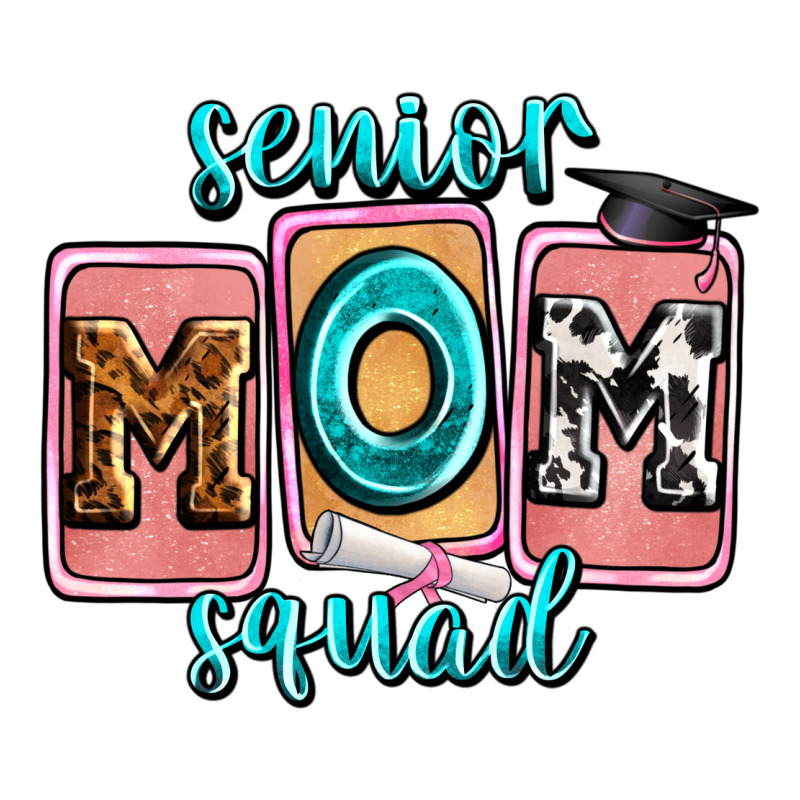 Senior Mom Squad Zipper Hoodie by Zillion Design Studio | Teevron