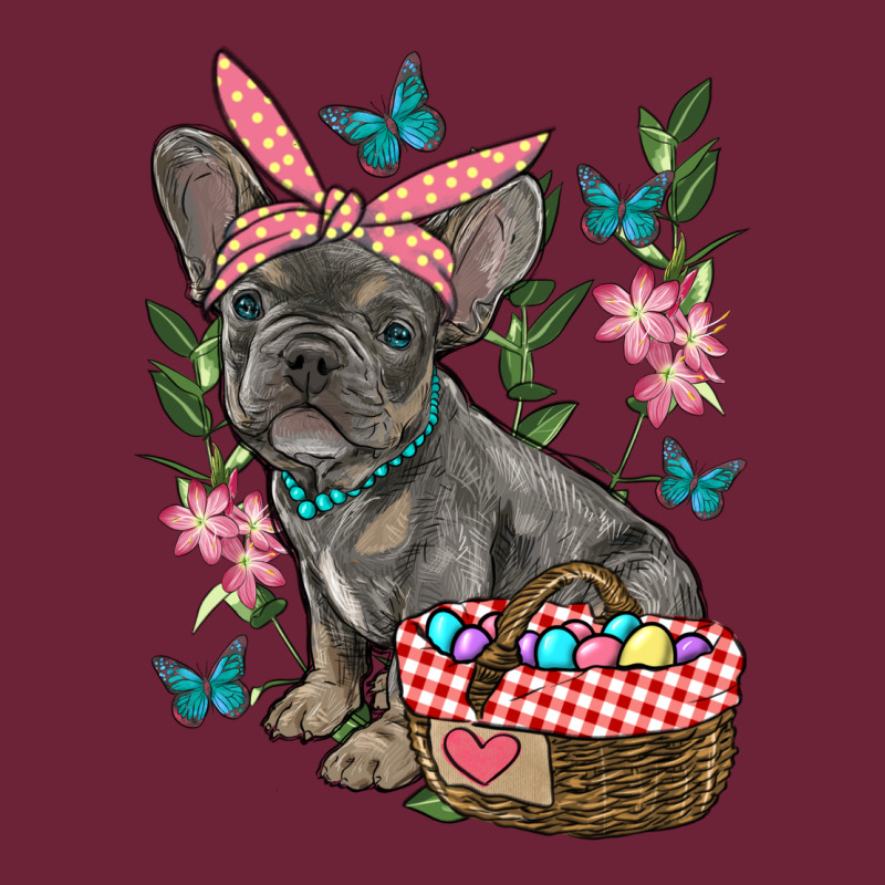 Easter French Bulldog Long Sleeve Tee by RanaPortraitStore | Teevron