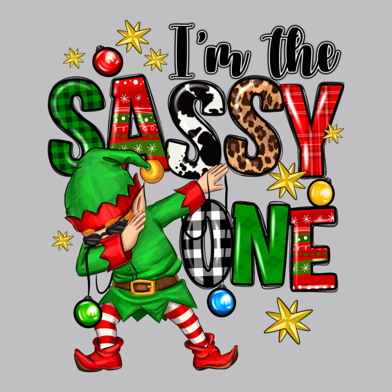 Im The Sassy One Elf Long Sleeve Tee by Zillion Design Studio | Teevron