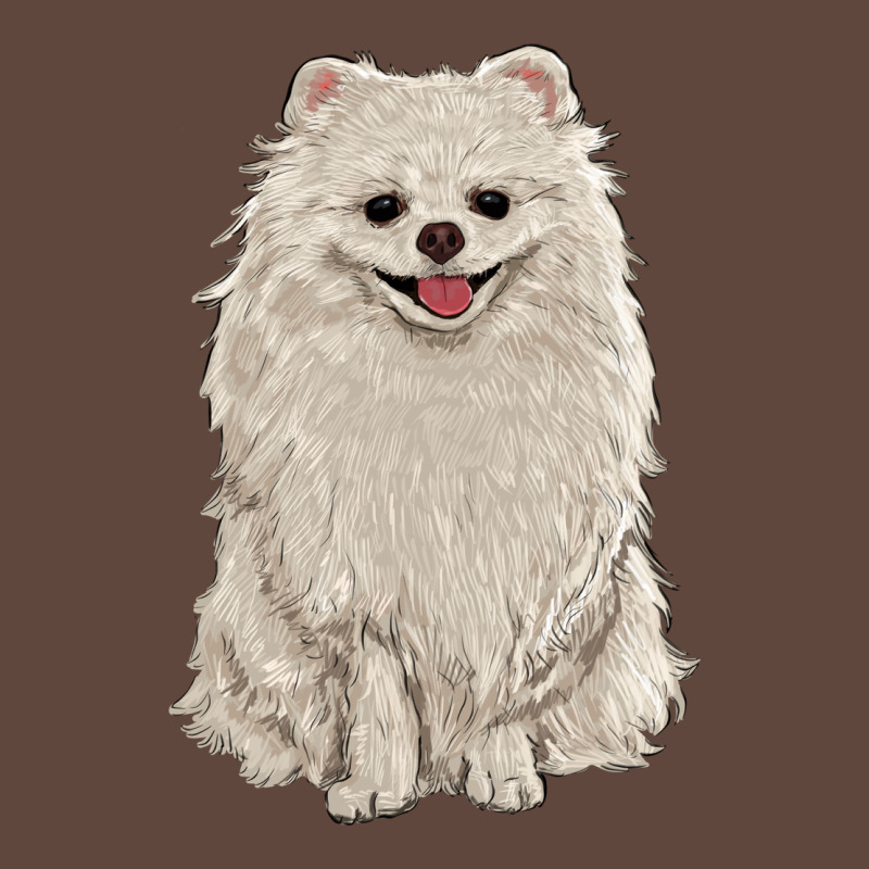White Pomeranian Classic Tee by RanaPortraitStore | Teevron