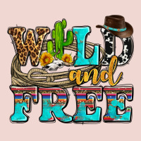 Wild And Free With Cactus Premium Sweatshirt | Teevron